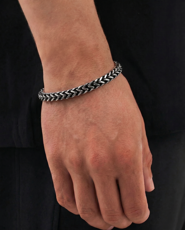 Men's 8.5-inch Franco chain bracelet by