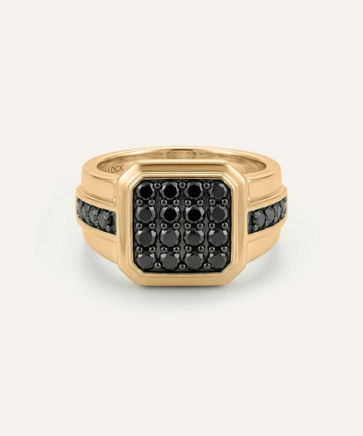 men's composite diamond ring