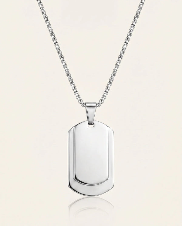 Classic Dog Tag Pendant