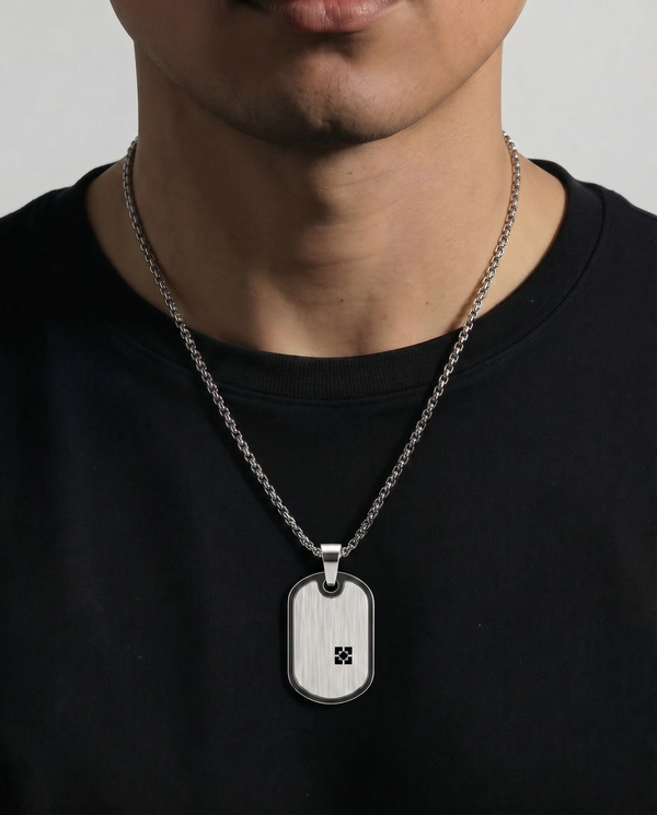 Classic Dog Tag Pendant