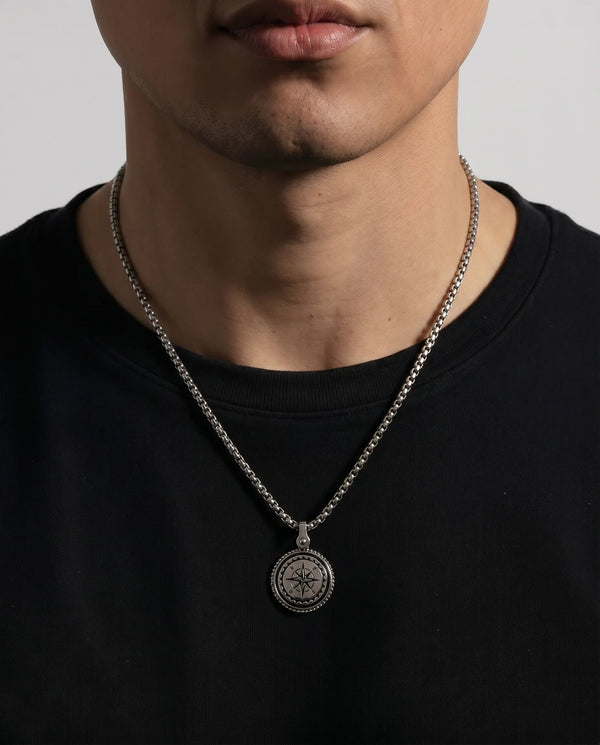 Classic Compass Pendant