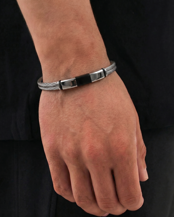 Stainless Steel Cable Bracelet