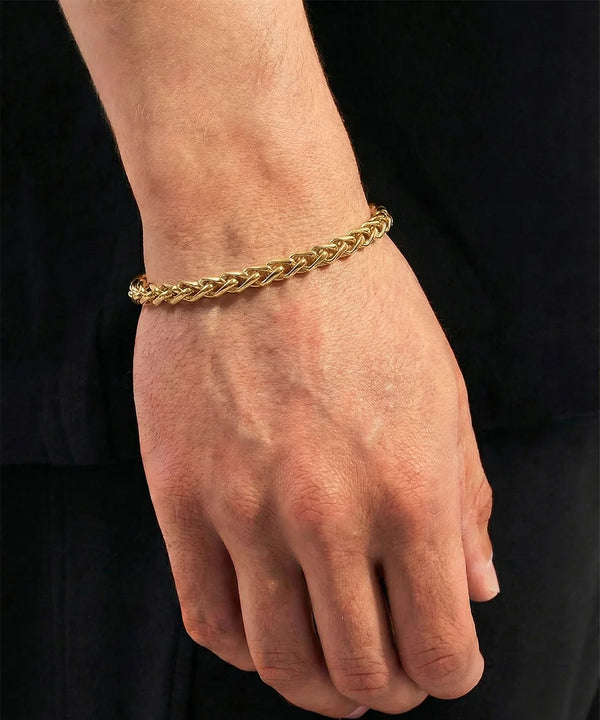 Men’s Wheat Chain Bracelet