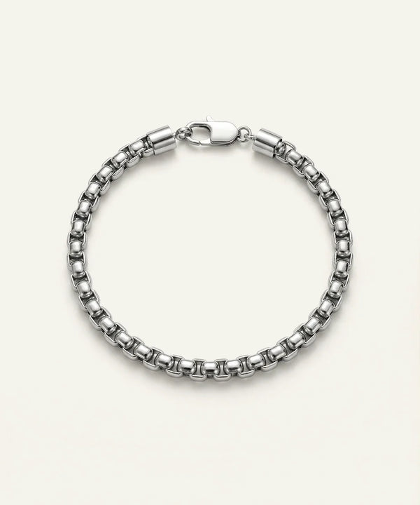 Men's Box Link Chain Bracelet