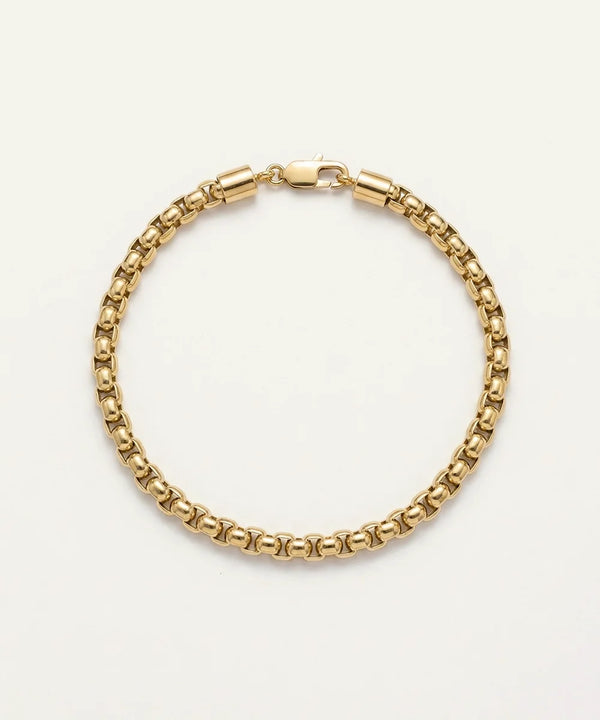 Men's Box Link Chain Bracelet