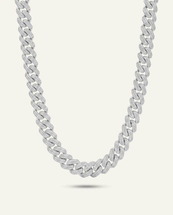 Lab-grown Diamond Cuban Link Necklace