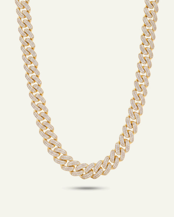 Lab-grown Diamond Cuban Link Necklace