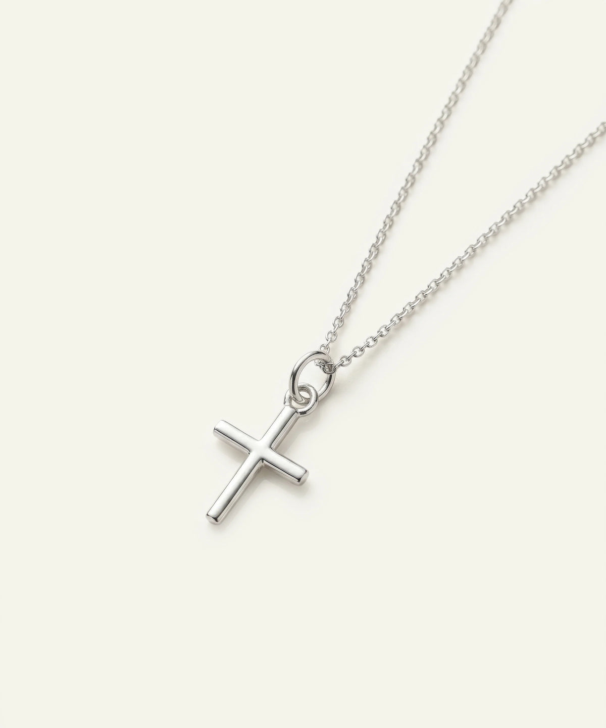 men's cross pendant with lobster clasp