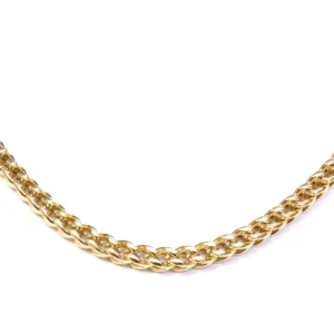 Link N Lock Franco Chain in Stainless Steel - 22 inches