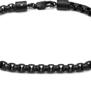 Link N Lock Tennis Bracelet in Stainless Steel - 8.5 inches