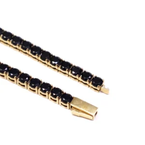 Link N Lock Tennis Chain in Stainless Steel - 20 inches