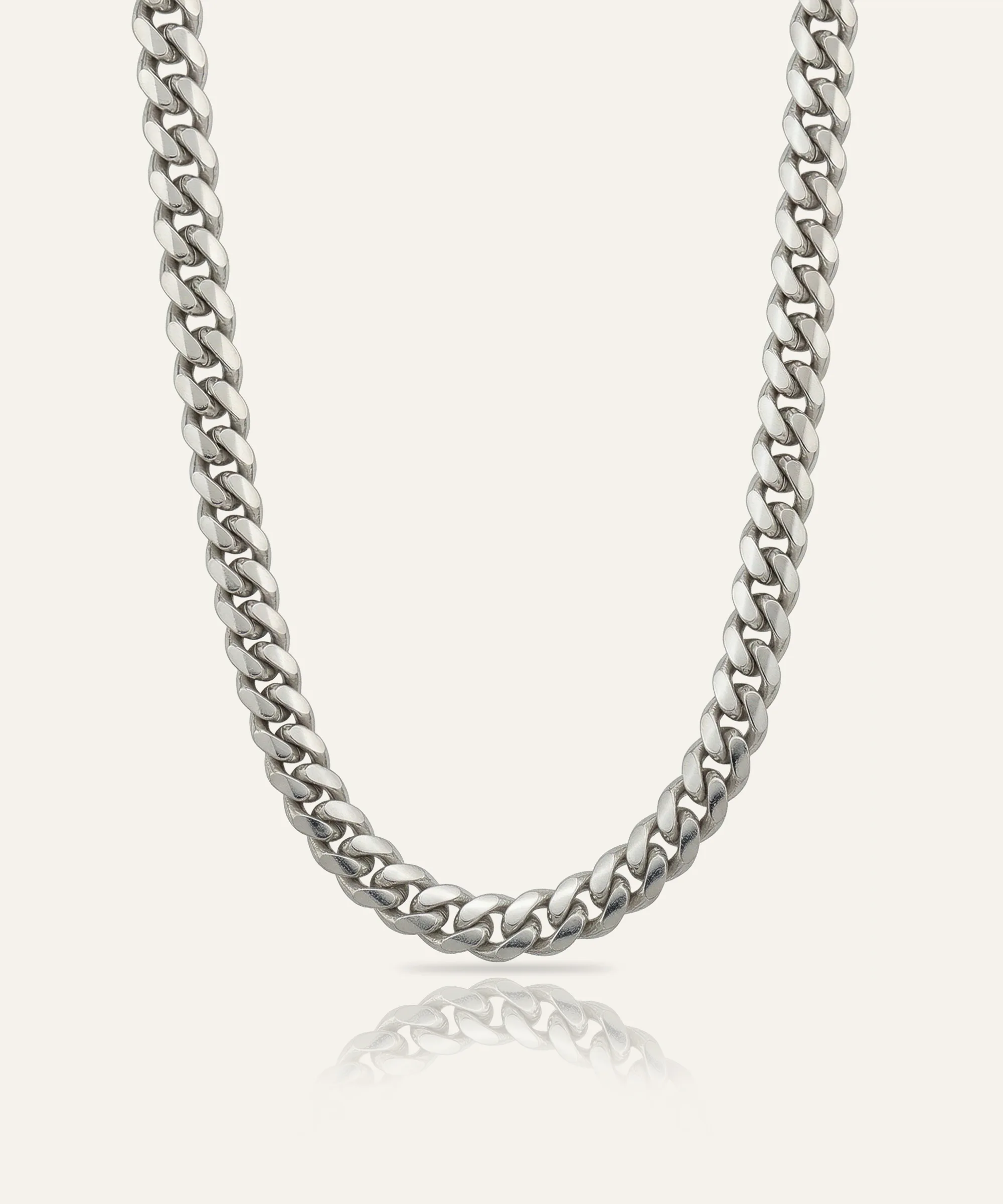 Silver Miami Cuban Chain