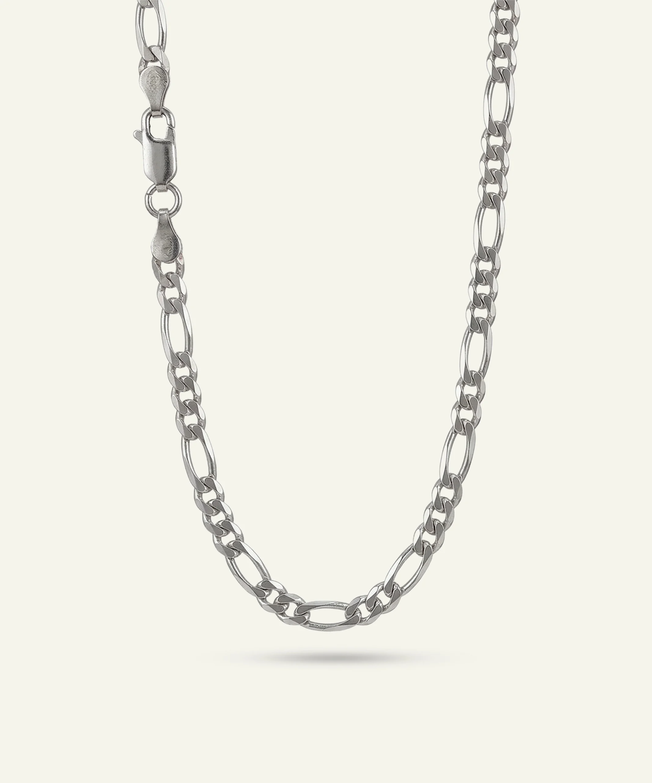 Silver Figaro Chain