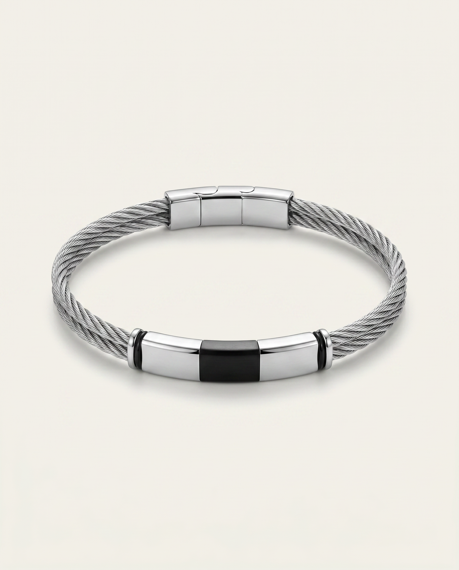 Stainless Steel Cable Bracelet