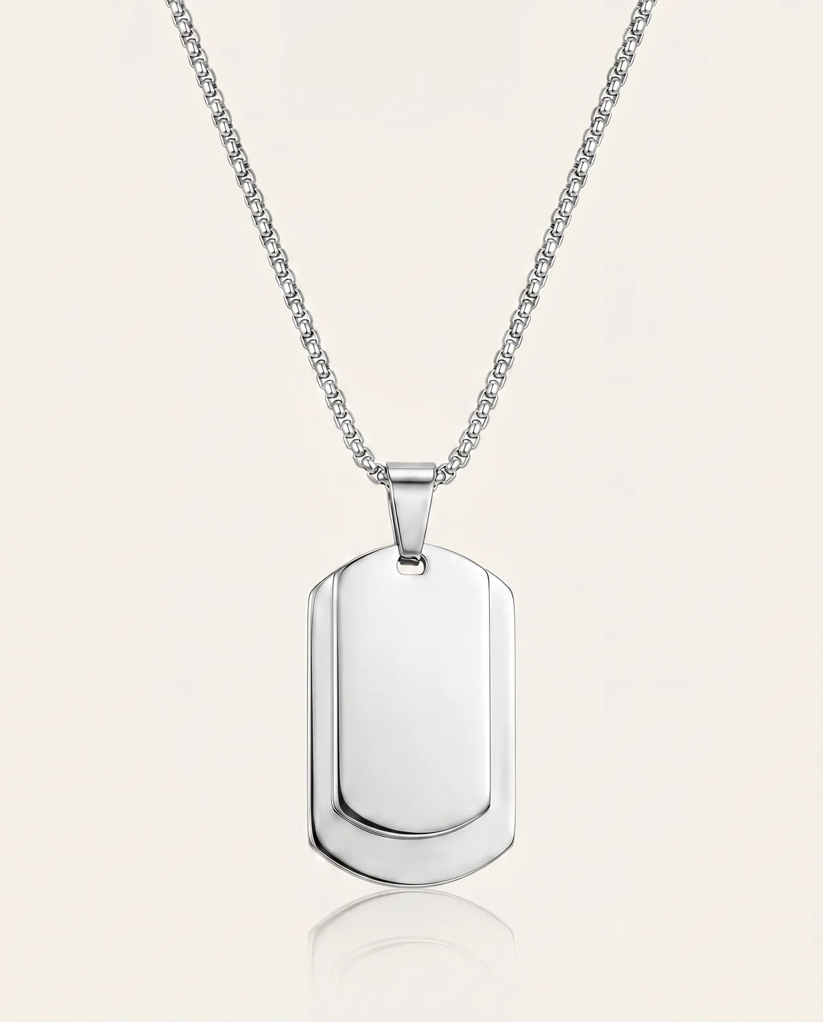 Classic Dog Tag Pendant
