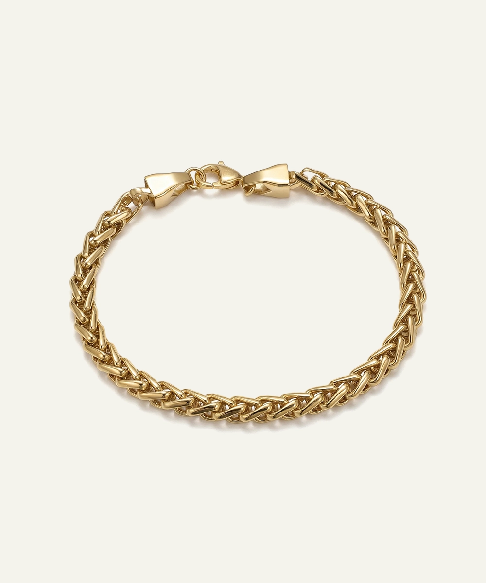 Men’s Wheat Chain Bracelet